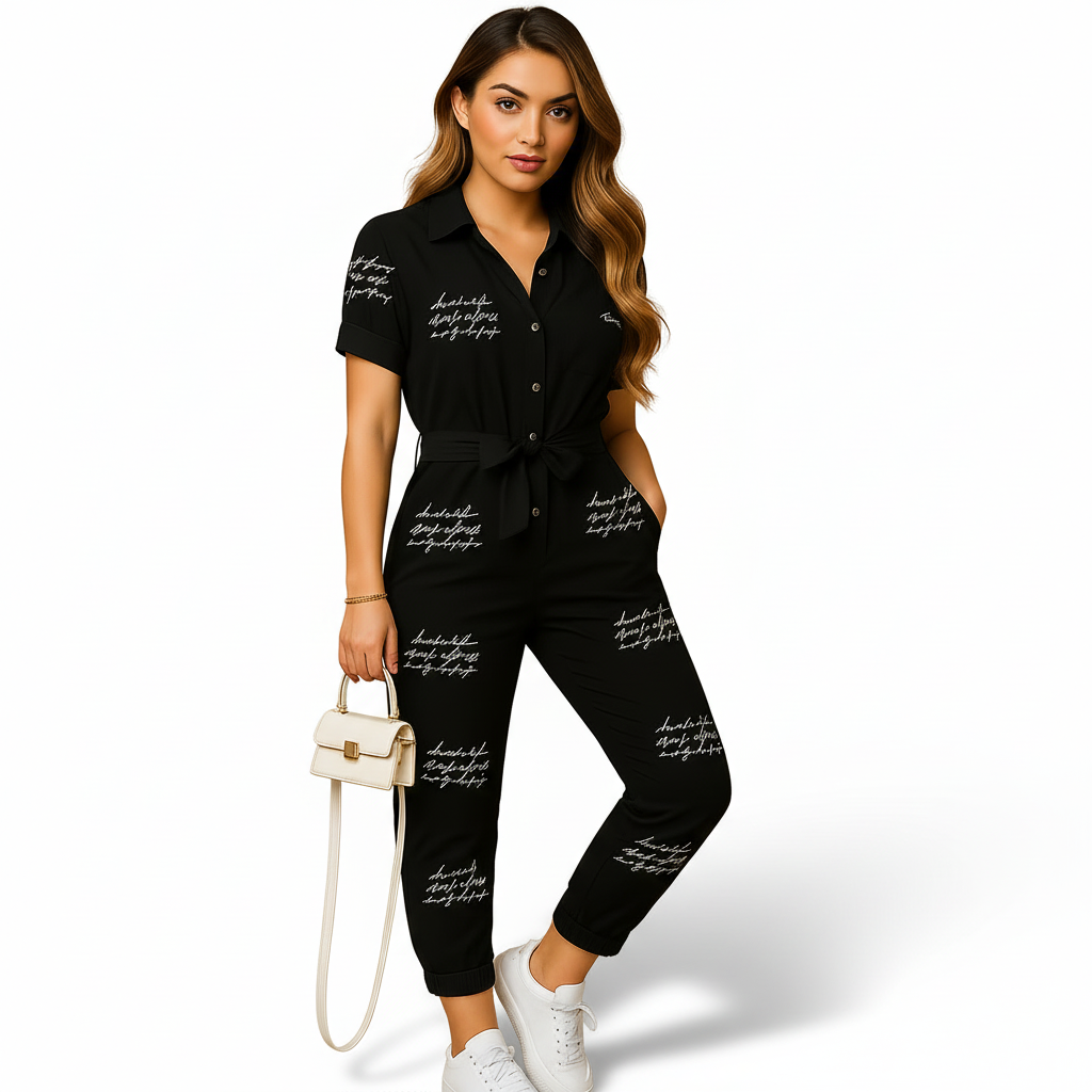 Women’s chic structured jumpsuit for women
